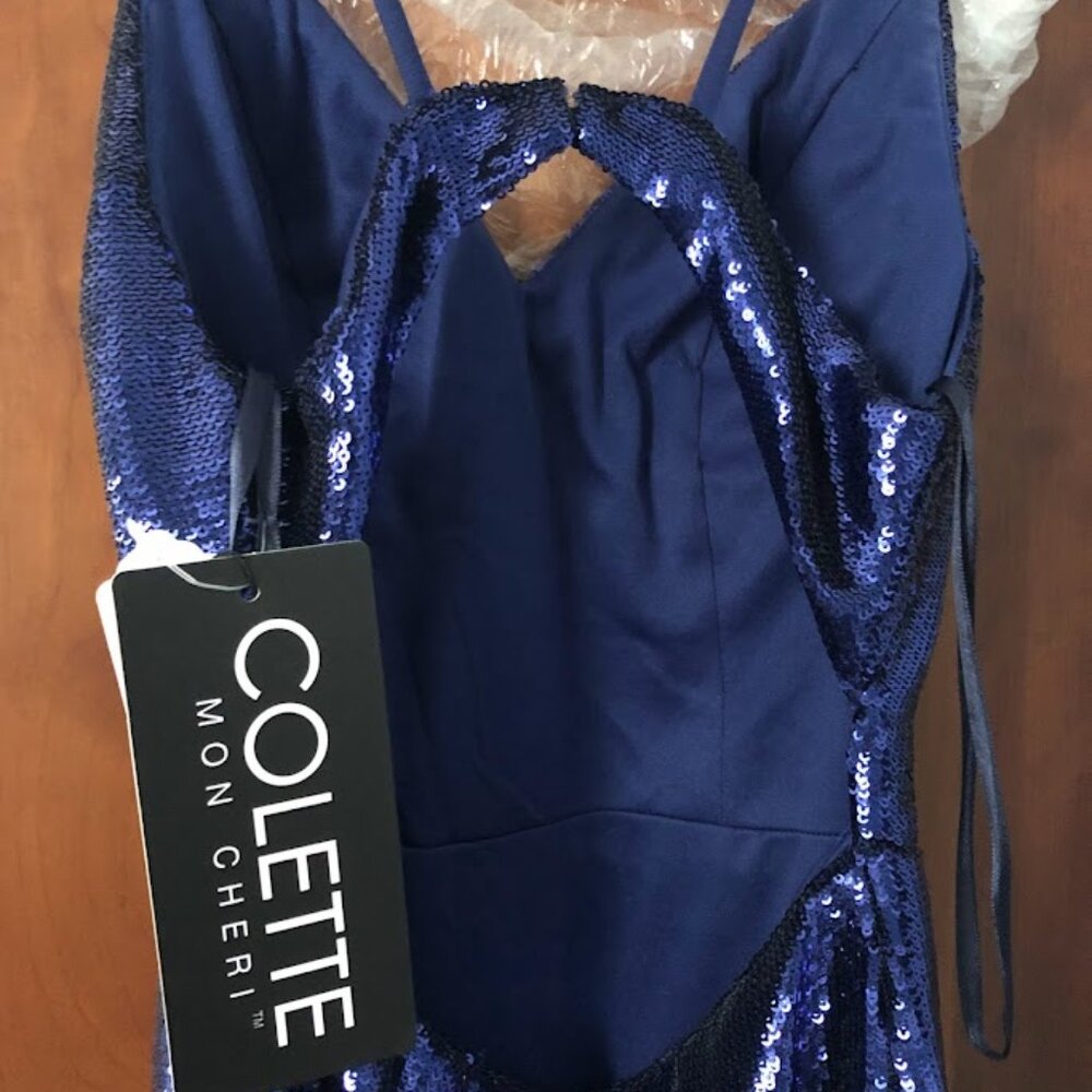 Colette for Mon Cheri CL12051 prom dress size 00 - Picture 7 of 9